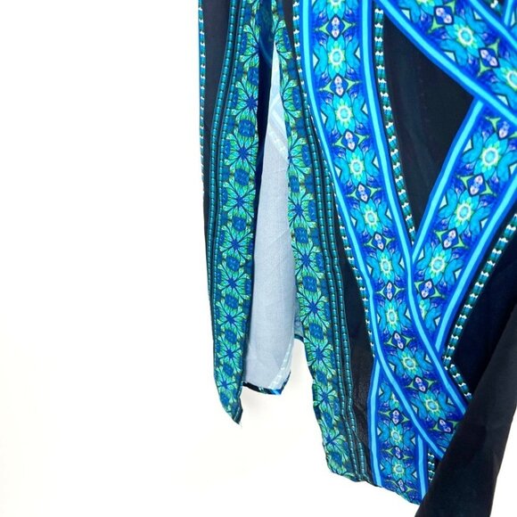 City Chic Kaleidoscope Print Maxi Dress. Plus Size XL/22 - Picture 6 of 16